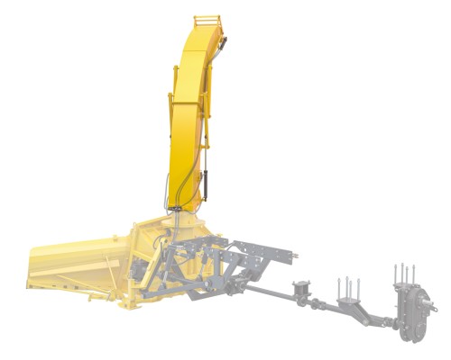 Труба МТЗ-80, 82 загрузочная для снегоочистителя ССМ-2, 1 САЛЬСК