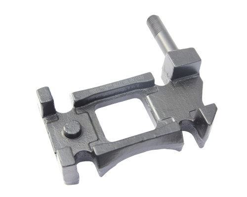 Кронштейн BPW крепления рессоры правой с креплением под амортизатор ROSTAR