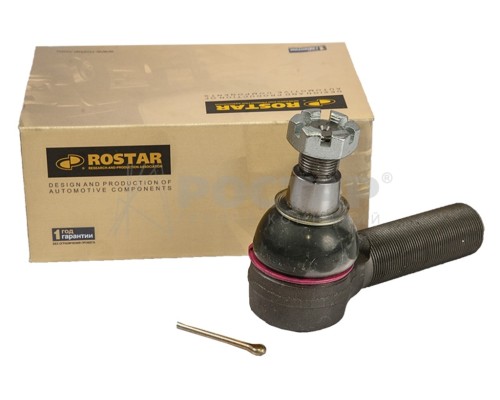 Наконечник рулевой тяги VOLVO правый (L=117 M30x1.5 M20x1.5 конус 28.6мм правая резьба) ROSTAR