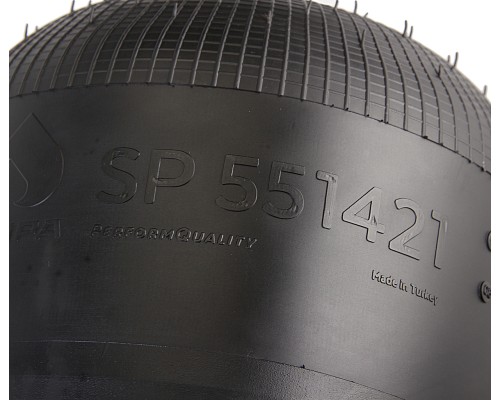 Пневморессора VOLVO (чулок) (489х260мм, отв. 130.8х130.8мм) на подвесной мост SAMPA