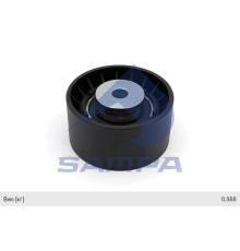 Ролик приводного ремня SCANIA P, G, R, T series обводной SAMPA