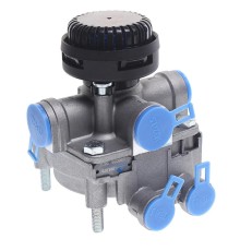 Клапан DAF MAN ускорительный (2хM22х1.5мм, 2хM16х1.5мм) SAMPA