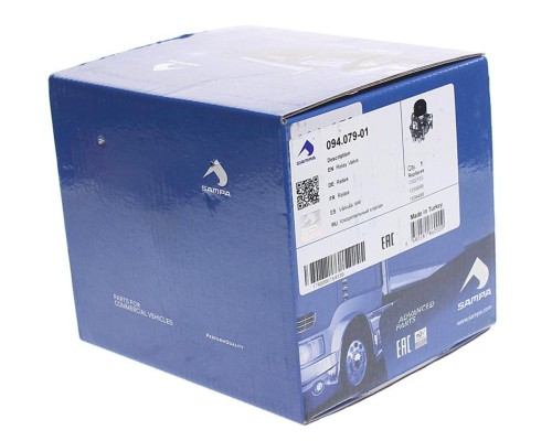 Клапан DAF MAN ускорительный (2хM22х1.5мм, 2хM16х1.5мм) SAMPA