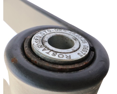 Лист рессоры МАЗ-6516 передней №1 с сайлентблоками L=1900мм НПФ РЕССОРА