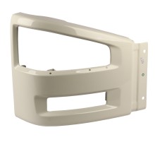 Бампер FAW J6, 4180, 4250 передний правая часть (белый) OE