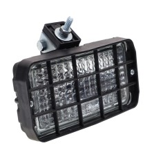 Фара рабочего света МТЗ (с решеткой) (болт выступает на 10.5мм) (без лампы) РУДЕНСК