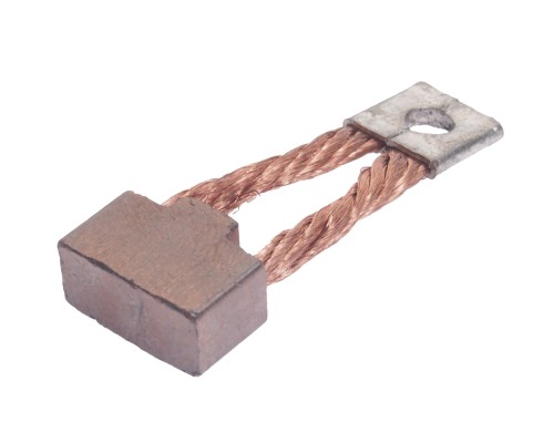 Щетка стартера СТ230, СТ2А 8.8х19.2х14 с наконечником ЭЛЕКТРОКОНТАКТ