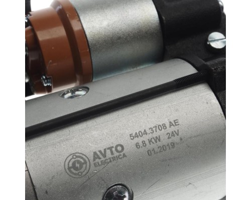 Стартер МТЗ-1221, 22, ЗИЛ, ГАЗ, МАЗ, ПАЗ дв.ММЗ ЕВРО-2 Д243, 245, 260 24В 6.8кВт AVTOELECTRICA