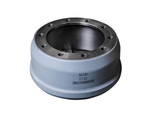 Барабан тормозной полуприцепа КАМАЗ 8т (10 отверстий) СЗАП SORL