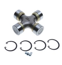 Крестовина КАМАЗ, ЗИЛ, УРАЛ вала карданного в сборе (39х118мм) (стопорные кольца) PRAVT