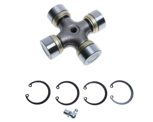 Крестовина КАМАЗ, ЗИЛ, УРАЛ вала карданного в сборе (39х118мм) (стопорные кольца) PRAVT