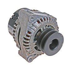 Генератор КАМАЗ, МАЗ дв.ЯМЗ-236, 238, КАМАЗ-740 28В 80А РАДИОВОЛНА