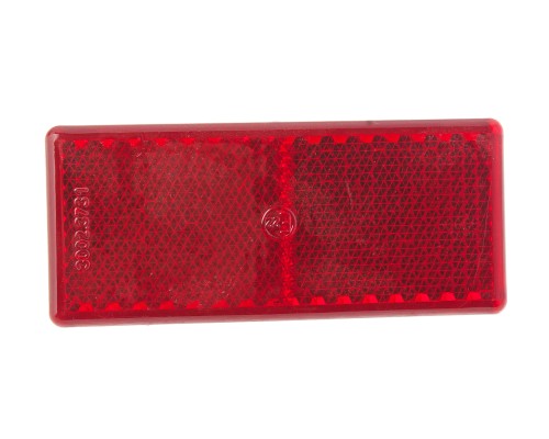Катафот ГАЗ-2705 задний красный (50х120 мм) (крепление винт) ТЕХАВТОСВЕТ