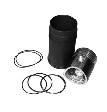 Гильза с поршнем ЯМЗ-236, 238 (гильза, поршень, упл/к, п/к) МОТОРДЕТАЛЬ