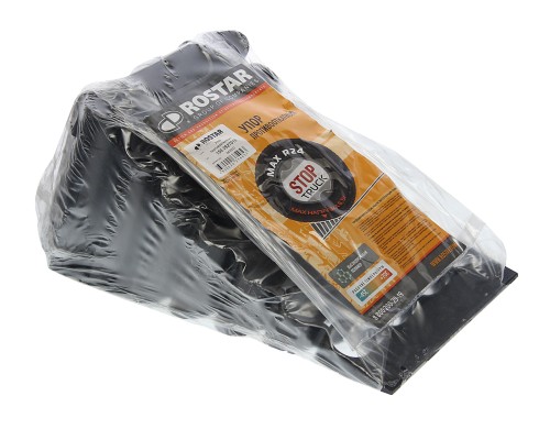 Упор противооткатный КАМАЗ (482х192х198) пластик ROSTAR