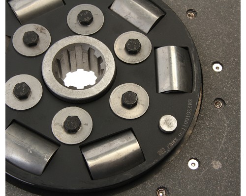 Диск сцепления ЯМЗ ведомый передний КММЗ