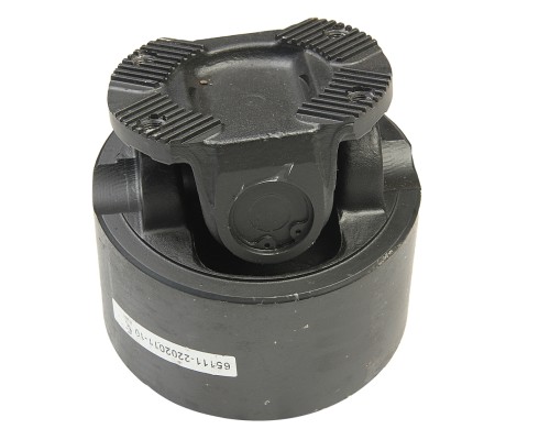 Вал карданный КАМАЗ промежуточный (4 отверстия,  торцевые шлицы) L=232мм (ОАО КАМАЗ)