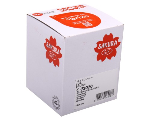 Фильтр масляный FAW J5, J6 SAKURA