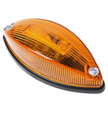 Фонарь габаритный ГАЗ, ПАЗ, ЛИАЗ боковой (оранжевый 12/24V) АЭК