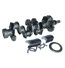 Вал коленчатый ЗИЛ-5301 в сборе с вкладышами в упаковке , под 2 шпонки,  шлиц (7 отверстий) ММЗ