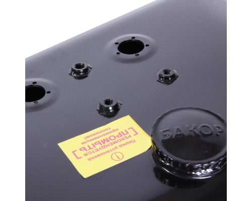 Бак топливный КАМАЗ 125л (405х498х680) БАКОР