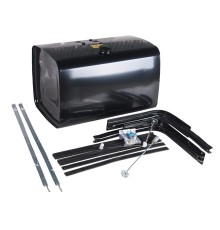 Бак топливный КАМАЗ 370л (650х650х1000) с комплектом для установки+РТИ БАКОР