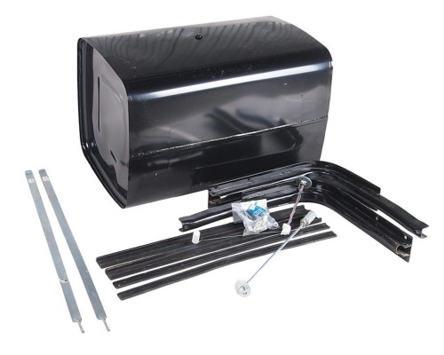 Бак топливный КАМАЗ 370л (650х650х1000) с комплектом для установки+РТИ БАКОР