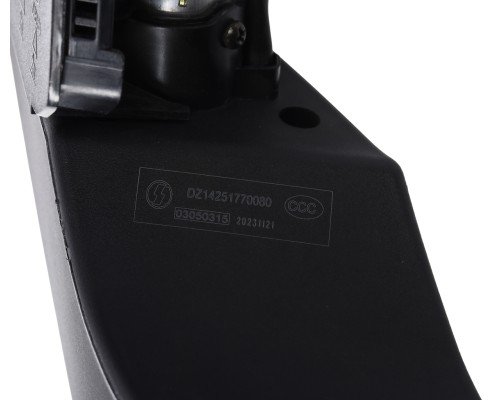 Зеркало боковое SHACMAN SHAANXI X5000 левое (Уценка: царапины на зеркале) OE