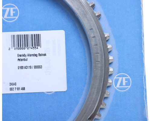 Кольцо MAN IVECO синхронизатора 3-4 передачи КПП ZF