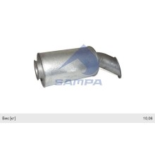 Резонатор VOLVO FL, M, H RENAULT Premium (бочка) SAMPA