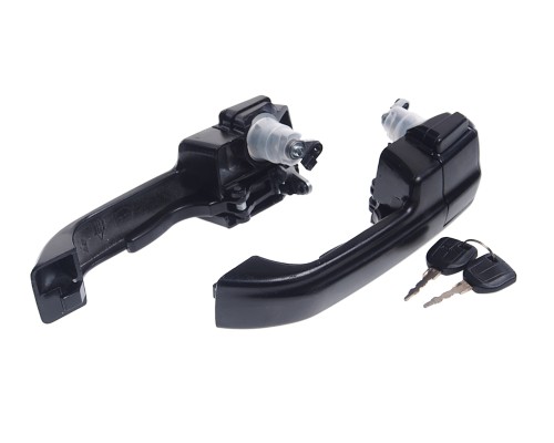 Ручка МАЗ двери наружная Н/О комплект (левая и правая) с ключами РАДИОВОЛНА