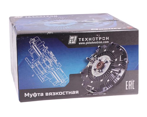 Муфта КАМАЗ-ЕВРО вязкостная на вентилятор d=654мм (дв.740.30, 31) (07-) ТЕХНОТРОН