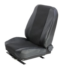 Авточехлы ГАЗель Next 3-х местная экокожа черные комплект АВТОРЕАЛ