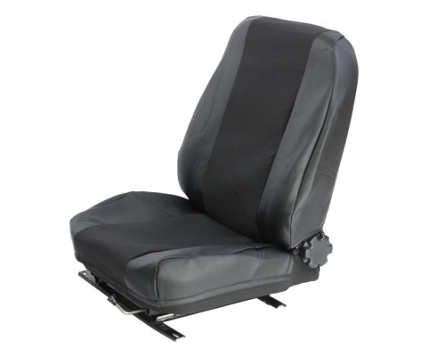 Авточехлы ГАЗель Next 3-х местная экокожа черные комплект АВТОРЕАЛ