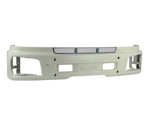 Бампер SHACMAN SHAANXI X3000 передний металлический (трехсоставной) (под покраску) OE