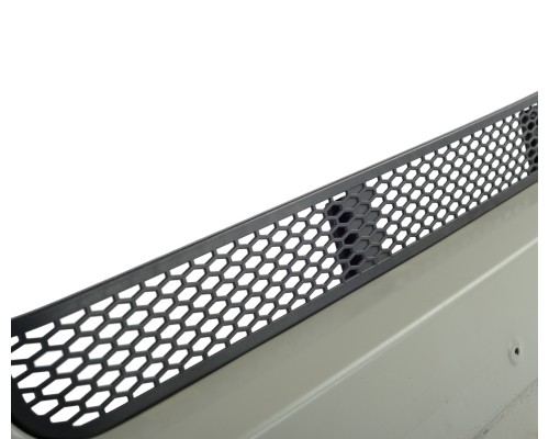 Бампер SHACMAN SHAANXI X3000 передний металлический (трехсоставной) (под покраску) OE