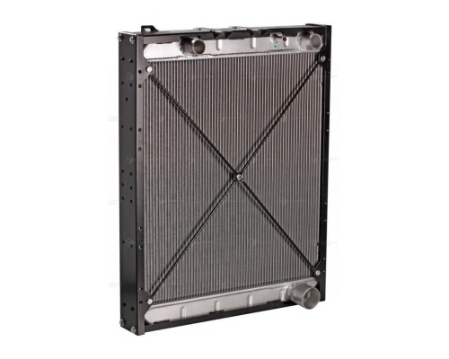 Радиатор МАЗ-533605, 543205, 551605, 555105, 630305, 642205 ал. 2-х рядн. дв.ЯМЗ-238 с интеркулером LUZAR