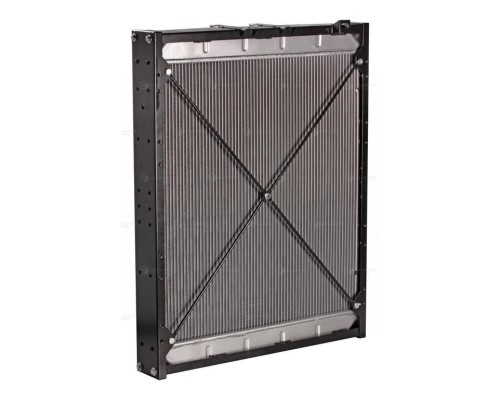 Радиатор МАЗ-533605, 543205, 551605, 555105, 630305, 642205 ал. 2-х рядн. дв.ЯМЗ-238 с интеркулером LUZAR