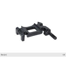 Кронштейн BPW крепления рессоры правой с креплением под амортизатор ROSTAR