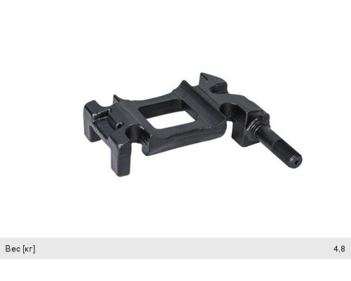 Кронштейн BPW крепления рессоры правой с креплением под амортизатор ROSTAR