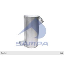 Глушитель IVECO EuroTech (ЕВРО-1) SAMPA
