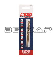Сверло по металлу 5.5х93мм Titanium, 34355, USP
