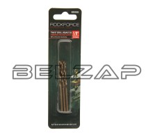 Сверло по металлу 3.2мм Cobalt (3шт.), RF-DS3108, ROCKFORCE