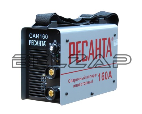 Аппарат сварочный 5.0кВт 10-160А d=2.0-4.0 140-260В инвертор компакт, САИ-160К, РЕСАНТА