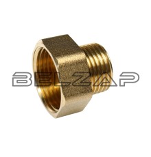 Переходник для компрессора M1/2"хF3/4" наружная и внутренняя резьба, MFE08/12, ЭВРИКА