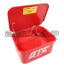 Установка для мойки деталей с электрическим насосом 19л, GTE-M1019, GTE