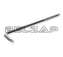 Вороток 3/8" L=250мм Г-образный с накаткой, RF-8153250, ROCKFORCE