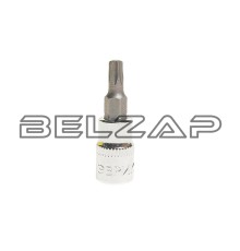 Бита-головка 1/4" TORX T25х37мм, ER-93205, ЭВРИКА