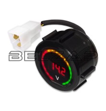 Индикатор напряжения светодиодный 12/24V красная подсветка ЭНЕРГОМАШ
