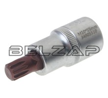 Бита-головка 1/2" SPLINE M10х55мм Premium, RF-34805510PR, ROCKFORCE